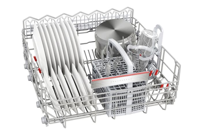 Máy rửa bát bán âm Bosch Serie 8 Sấy Zeolith SMI8ZDS81T